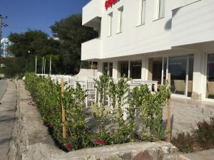 Budova, kde se aparthotel nachází