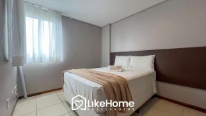 Postel nebo postele na pokoji v ubytování Pacific Flat - LikeHome Hospedagens + 16 fotografií