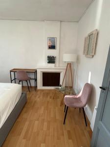 Μια τηλεόραση ή/και κέντρο ψυχαγωγίας στο Casa Borromini - Parking - Vista Lago di Lugano