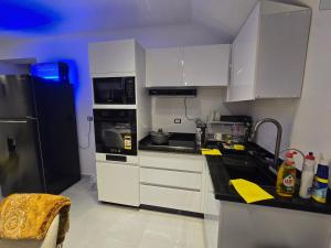 Η κουζίνα ή μικρή κουζίνα στο 4 Room VILLA MOUNTAIN VIEW RAS ELHIKMA