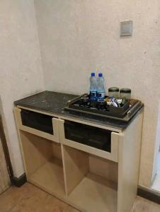 Kuchyň nebo kuchyňský kout v ubytování Bm villa