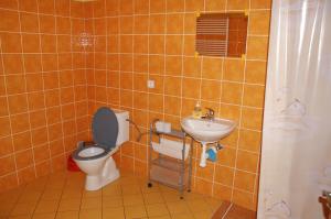 Koupelna v ubytování Agroturistika Malá Morávka