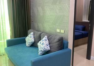 Χώρος καθιστικού στο Dusit Grand Condo View Jomtien