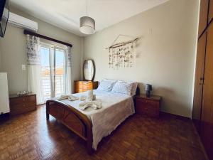 Ένα ή περισσότερα κρεβάτια σε δωμάτιο στο Lemontree Retreat