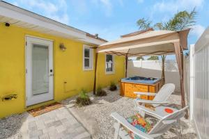 Αίθριο ή υπαίθριος χώρος στο Sunshine Tropical Villa