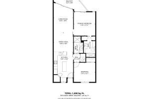 a floor plan of a house at Riverside Club A209 in Marco Island +40 photos