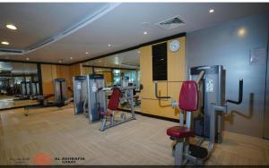 Centrul de fitness și/sau facilități de fitness de la Blissful 1 bdr in Business Bay +12 fotografii