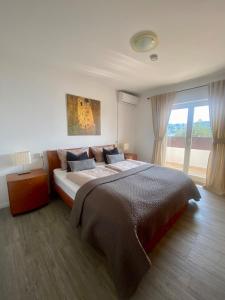 Ένα ή περισσότερα κρεβάτια σε δωμάτιο στο Villa Noma