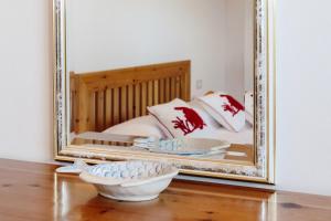 Ένα ή περισσότερα κρεβάτια σε δωμάτιο στο Terrazza sul mare - Villa Alisei +19 φωτογραφίες