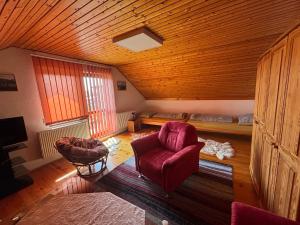 Χώρος καθιστικού στο SUNNY Apartmán