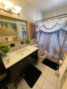 Koupelna v ubytování D&B Paradise Near Airport and Beaches