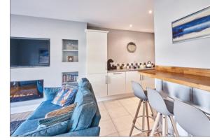 Posezení v ubytování Blue Cove Apartment, Portrush