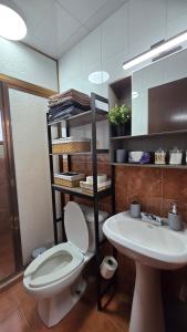 Et badeværelse på Departamento acogedor