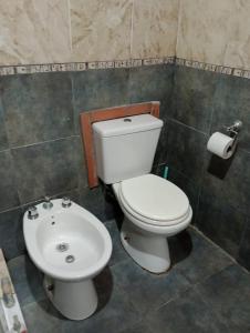 Koupelna v ubytování Casa de campo La Mary + 9 fotografií