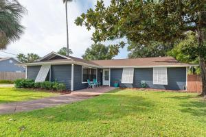 Bygningen som feriehuset ligger i