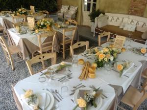 Restaurace v ubytování La Culla di Bacco