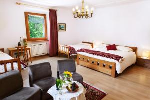 Postel nebo postele na pokoji v ubytování B&B Cà dei Baroni