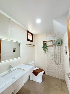 Et badeværelse på 549 Resort & Cafe Lamphun