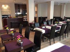 En restaurant eller et andet spisested på Hotel Antares