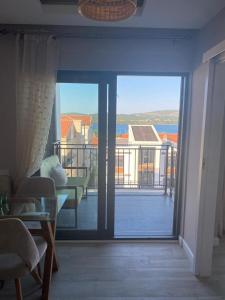 Balkón nebo terasa v ubytování Tivat Terrace Suites