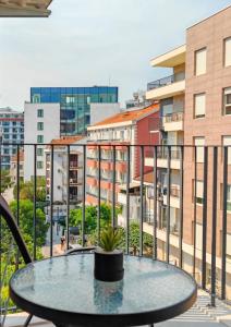 Μπαλκόνι ή βεράντα στο Modern City Apartment Budva-Central Location,5 min to Beach