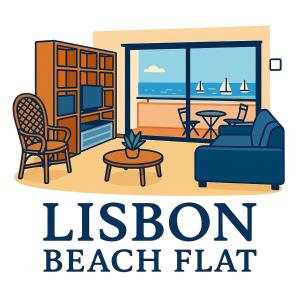 Posezení v ubytování Lisbon Beach Flat- Costa Caparica