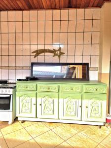 Køkken eller tekøkken på Casa para Eventos e Festas de fim de Ano