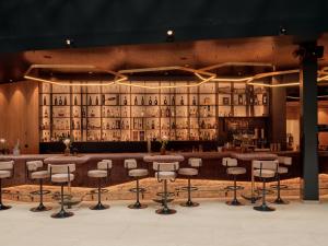 Ο χώρος του lounge ή του μπαρ στο DAS EDELWEISS - Salzburg Mountain Resort