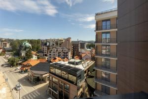 Γενική άποψη της πόλης Ζλάτιμπορ ή θέα της πόλης από  αυτό το διαμέρισμα