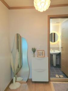 Koupelna v ubytování J&J Garden Stay Suncheon Bay National Garden Fair