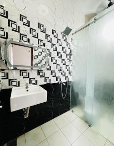 Koupelna v ubytování Villa De Marina