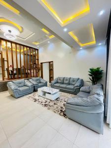 Et opholdsområde på Super quiet Heaven Hideout Loft