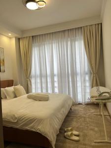 Ένα ή περισσότερα κρεβάτια σε δωμάτιο στο Paradise Haven