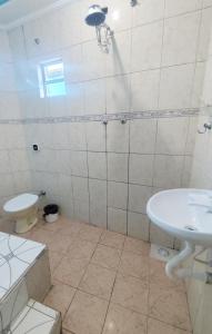 Ένα μπάνιο στο Hotel talismã