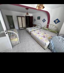 Postel nebo postele na pokoji v ubytování Onur Motel