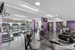 Fitness centrum a/nebo fitness zařízení v ubytování Casino Towers Brisbane + 12 fotografií