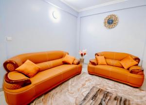 Posezení v ubytování Abnaa Apartment