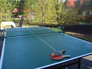 Stolní tenis v ubytování Villa by Lake in Borne Sulinowo nebo okolí