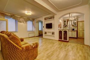 Ο χώρος του lounge ή του μπαρ στο STN Apartments on Nevsky prospect