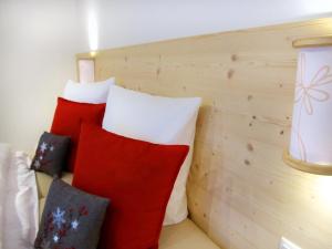 Letto o letti in una camera di Wiesennest