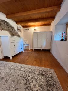 Postel nebo postele na pokoji v ubytování Ferienhaus Auf dem Knapp
