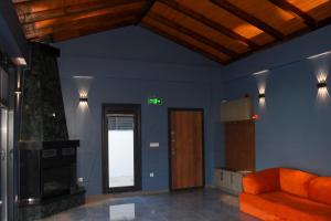 Posezení v ubytování maura beach villas family