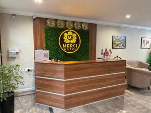 Πιστοποιητικό, βραβείο, πινακίδα ή έγγραφο που προβάλλεται στο Merci in Tashkent Hotel