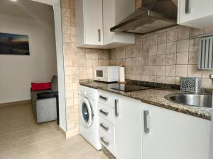 Η κουζίνα ή μικρή κουζίνα στο Apartamento Abuela Pepa