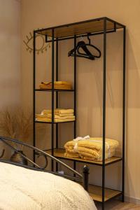 Postel nebo postele na pokoji v ubytování Le Rensy