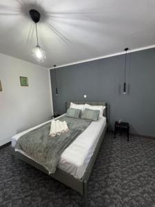 Postel nebo postele na pokoji v ubytování Casa Logascu