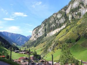a village in a valley with a mountain at Apartment in Hüttschlag near Ski Bus in Hüttschlag +17 photos