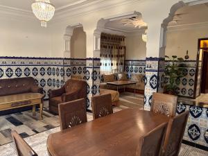 Χώρος καθιστικού στο Appartement à louer à Tanger
