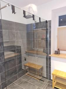 Bilik mandi di Ferienwohnung Ida 90 mq +23 gambar