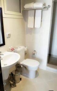 Koupelna v ubytování Porto South Beach